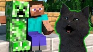 МАЙНКРАФТ НАЧАЛО ВЫЖИВАНИЯ С ГОВОРЯЩИМ СУПЕР КОТОМ ( ИГРА для ДЕТЕЙ )  Minecraft #104