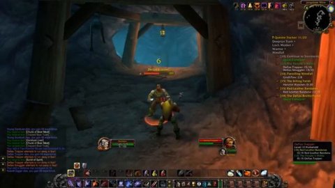 WoW Classic ERA - Human Warrior Pt 7 - Leveling for Relaxing Sleep Study - Gameplay Walkthrough