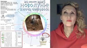 Астролог Анастасия Лаврентьева - Новолуние  20 декабря 2025 Необратимые потери 9.12.2025