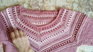 ❗Чайка спицами// экспресс МК и примерка.