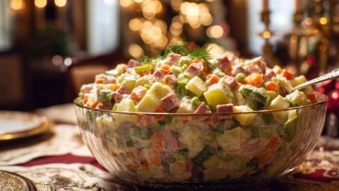 Продукты для оливье подешевели в 15 регионах России по сравнению с 2024 годом