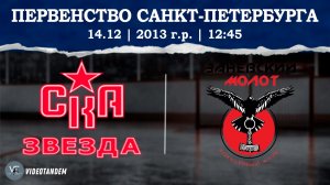 СКА Звезда 13 - Заневский Молот 13 / 14.12.2025