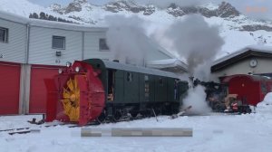 Снегоуборочный паровоз