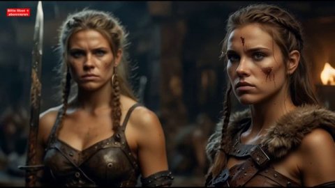 Когда воины хранят молчание. Прощание и честь. Видео от ИИ.