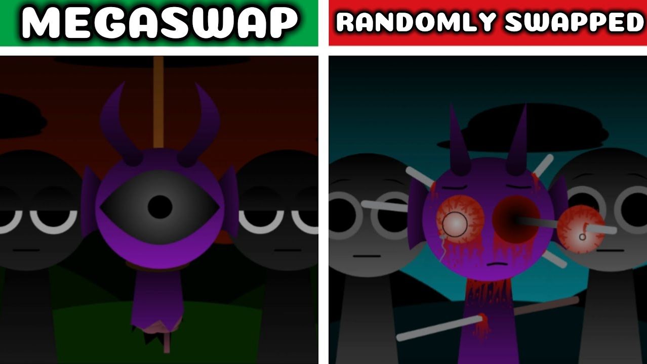 ИНКРЕДИБОКС СПРУНКИ: MEGASWAP 💥 VS RANDOM 🌪️ — КТО РВЁТ СЦЕНУ? 🔊🔥💥🎧💥👑💥🎶💥👹💥