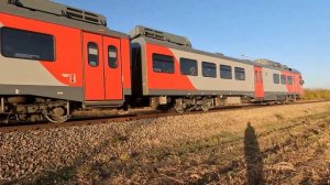 Рельсовый автобус РА3 - 060. Ростов Главный - Волгодонская.