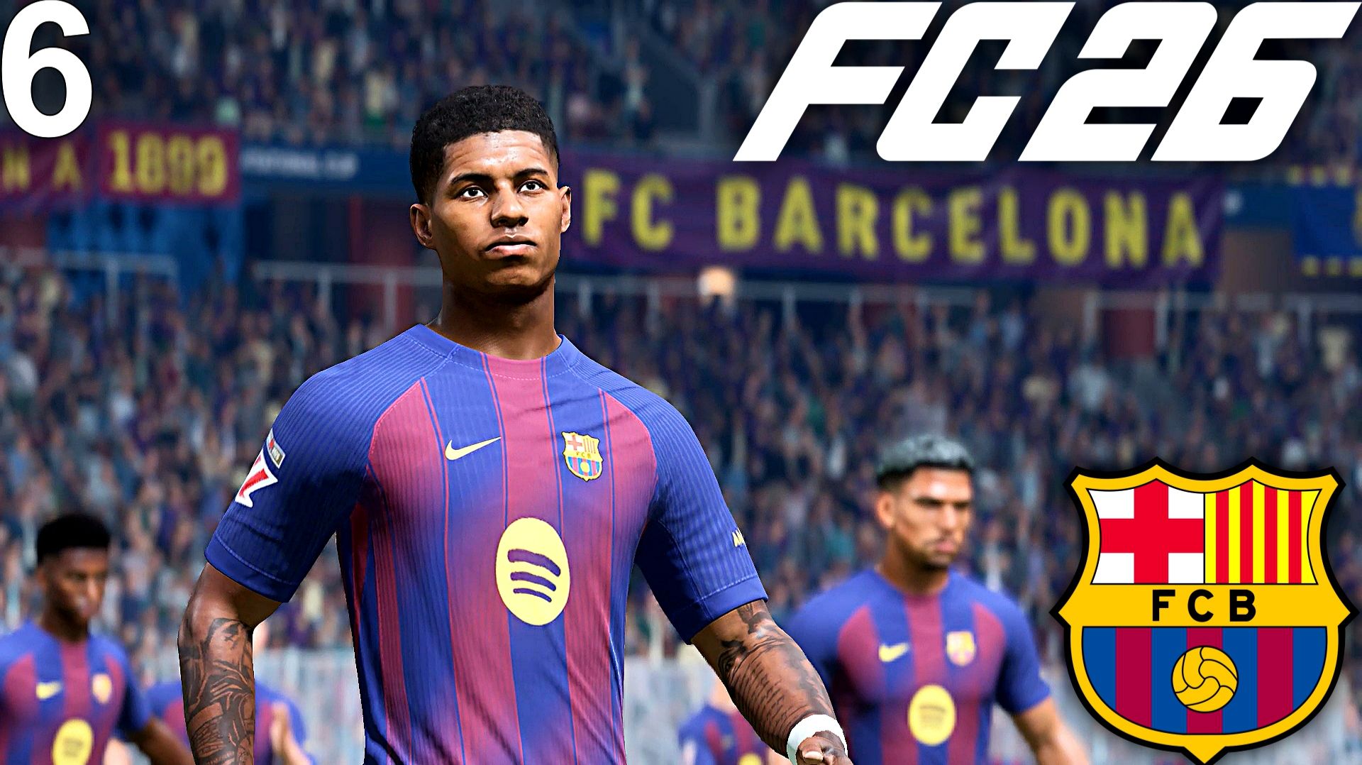 FC 26 КАРЬЕРА ЗА БАРСЕЛОНУ #6 - ТРИ БЕЗУМНЫЕ ВСТРЕЧИ и РЭШФОРД ГЕРОЙ КАТАЛОНИИ!!!