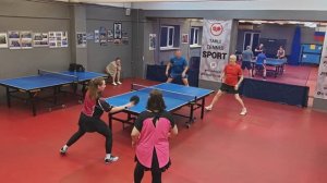 Нельсон/Южакова - Давиденко/Новиков 30.11 настольный теннис Парный турнир СПб