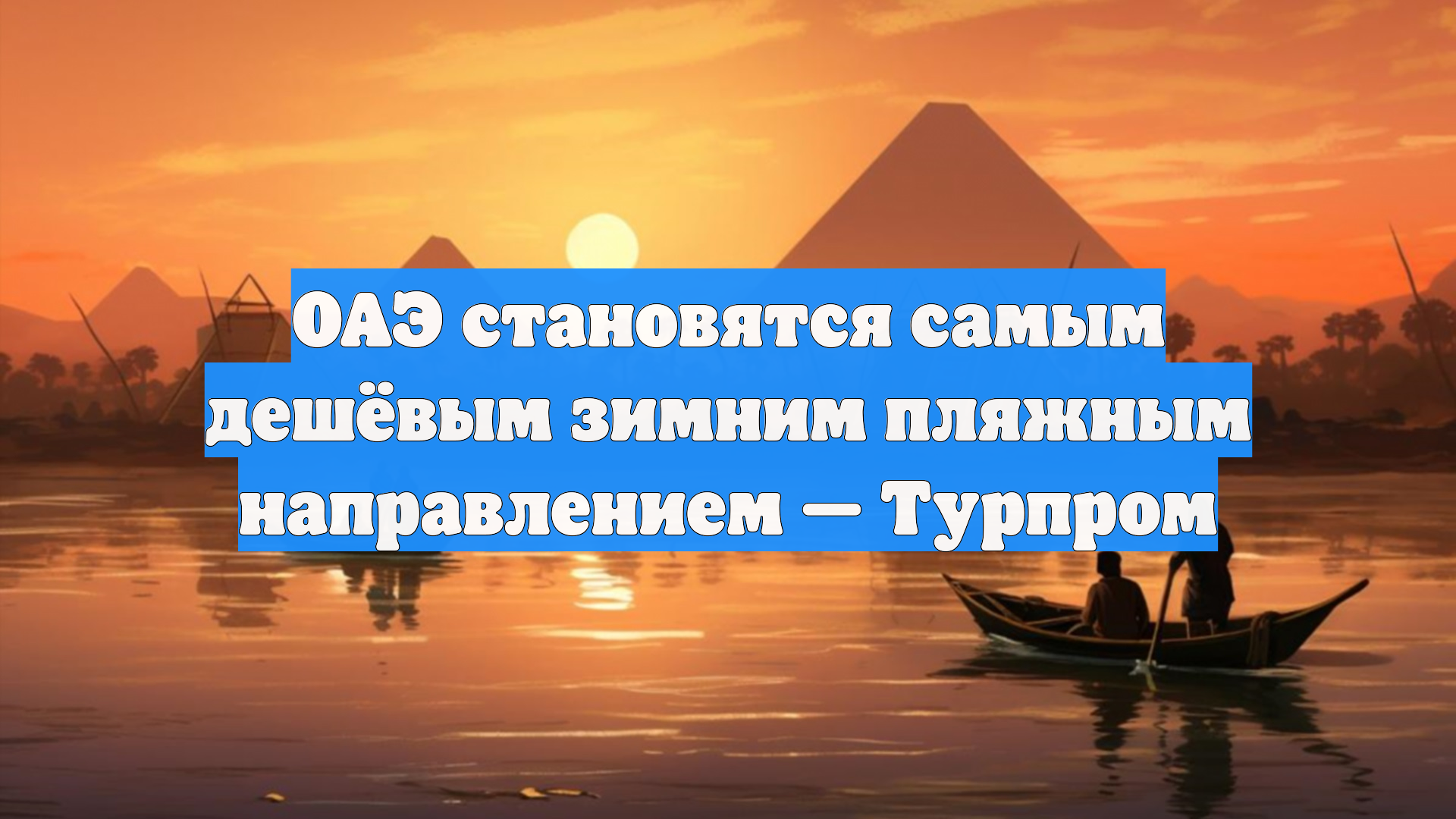 ОАЭ становятся самым дешёвым зимним пляжным направлением — Турпром