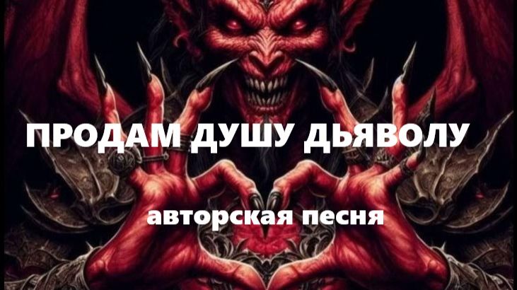 ПРОДАМ ДУШУ ДЬЯВОЛУ //АВТОРСКАЯ ПЕСНЯ //