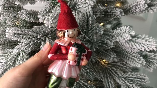 Ёлочная игрушка ПОДАРОК ОТ ЭЛЬФА, стекло, 17 см, 121567-2