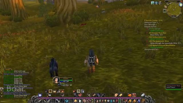 WoW Classic HC Leveling Campaign for Relaxing Sleep Study - Dwarf Hunter Pt 3 - Chill Gameplay