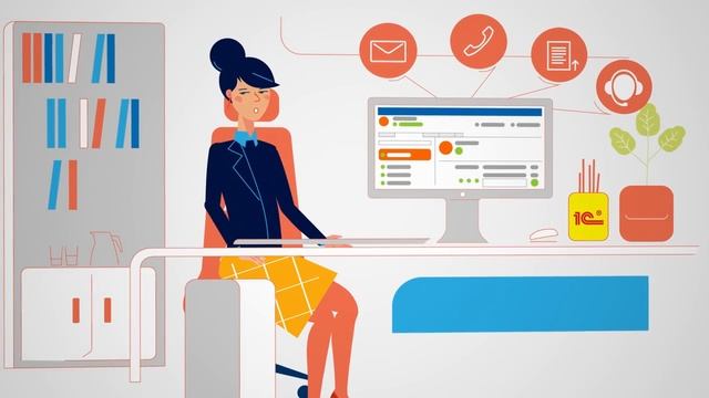 1С-Коннект - сервис для техподдержки и взаимодействия сотрудников