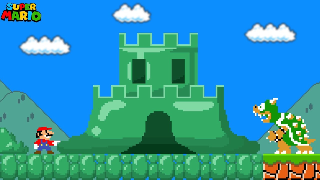 💦Марио все превращает в слайм! Весь мир теперь в опасности!