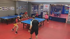 Нельсон/Южакова (1171) - Веселов/Иванов (979) 30.11 настольный теннис Парный турнир СПб