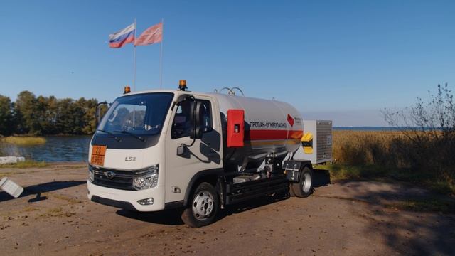 Глазами клиентов FORLAND: Газовоз на базе FORLAND 3