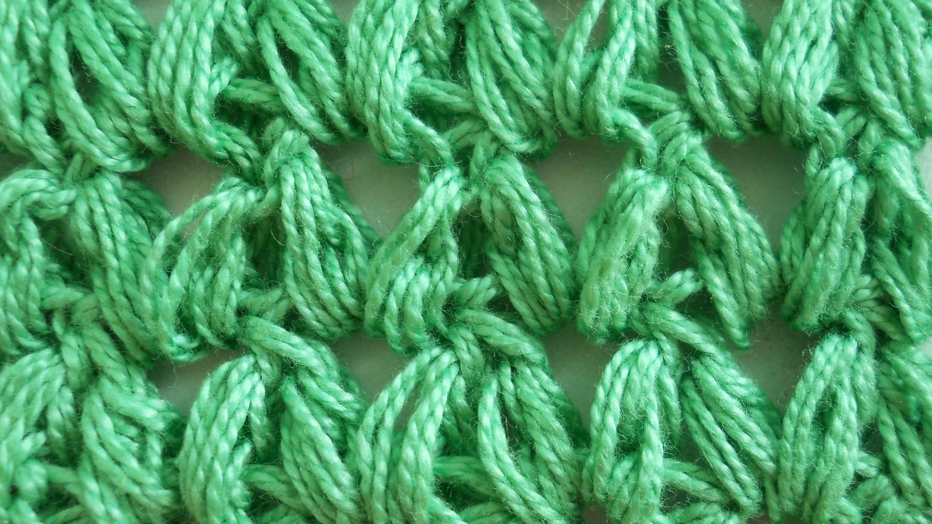 Узор Раздваивающиеся пышные столбики