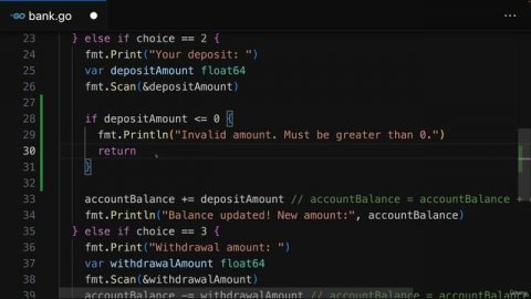 042 Nested if Statements & Using return To Stop Function Execution