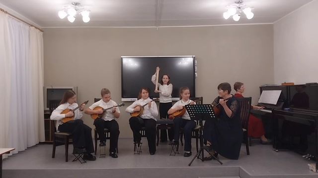 Ансамбль в классе домры