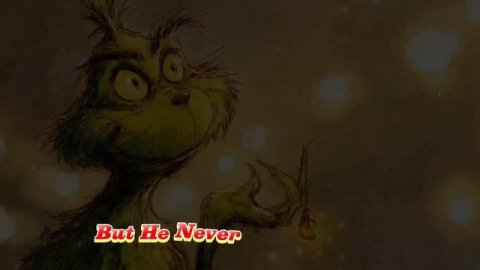 The Grinch детская песня на английском языке