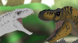 Эмбер vs Индоминус Рекс | Анимация (часть 2)