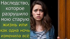 Наследство, которое разрушило мою старую жизнь или как одна ночь изменила всё