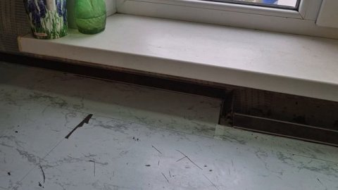 Продолжаем ремонт в кухне.