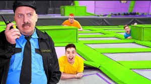 24 ЧАСА В БАТУТНОМ ЦЕНТРЕ