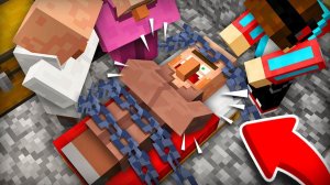 КАК НАМ ОСТАНОВИТЬ ЭТОГО ЖИТЕЛЯ В МАЙНКРАФТ (ПЕРЕЗАЛИВ)