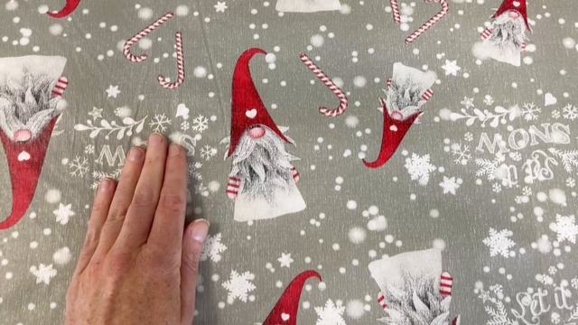 Новогодняя скатерть ПРАЗДНИК НА СТОЛЕ: ГНОМИКИ, 180х130 см, CY2702760-4