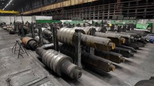 В сортопрокатном цехе №1 ОЭМК закупили новые стальные валки для клетей