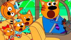 ТРИ КОТА - БОЛЬШОЕ ПУТЕШЕСТВИЕ КОТИКОВ ИГРОВЫЕ МУЛЬТИКИ - МУЛЬТИКИ ТРИ КОТА