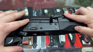 Макет учебный автомат Калашникова АК12-М (ММГ АК-12 складной приклад)