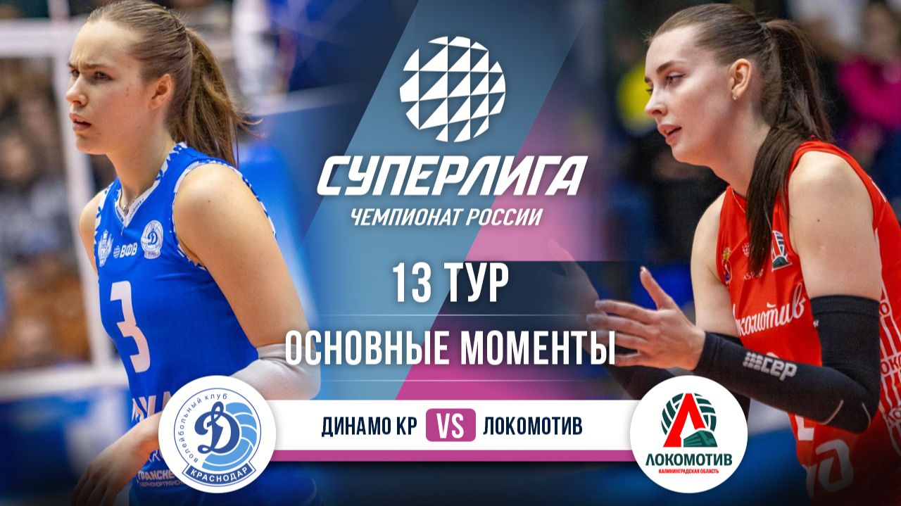 Динамо Краснодар - Локомотив | 13 тур | Основные моменты | Суперлига 2025-2026