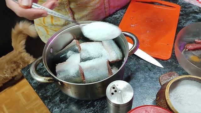 Засолка дикого лосося