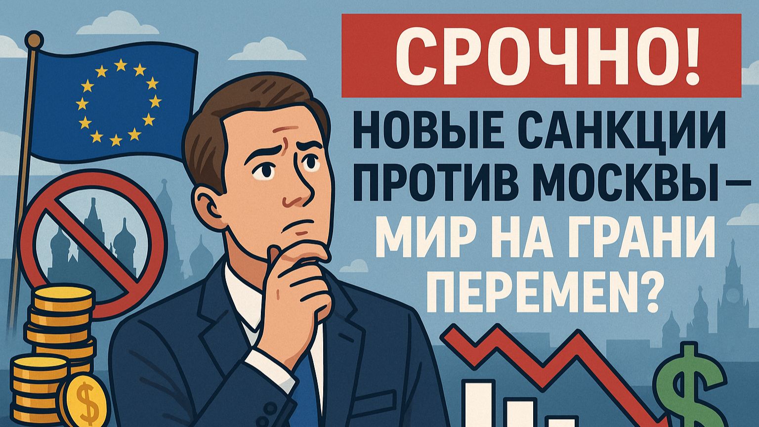 Срочно! Новые санкции против Москвы — мир на грани перемен?!
