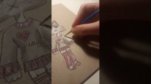 рисую кота часть 3