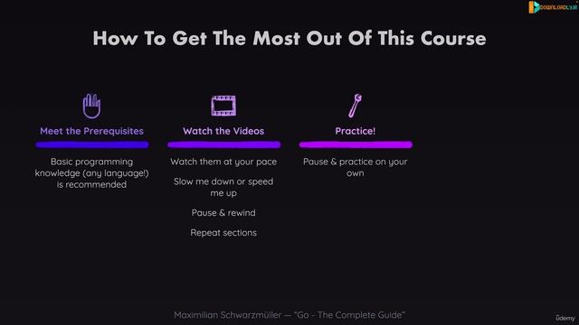 007 How To Get The Most Out Of This Course