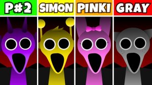 СПРУНКИ PHASE 2: ВСЕ — ЭТО САЙМОН 🟡 VS ПИНКИ 💖 VS ГРЕЙ 🌫 — КТО ПРАВИТ ВОЛНОЙ? 👑🎵💥🎧🔥💥🎶👹💥