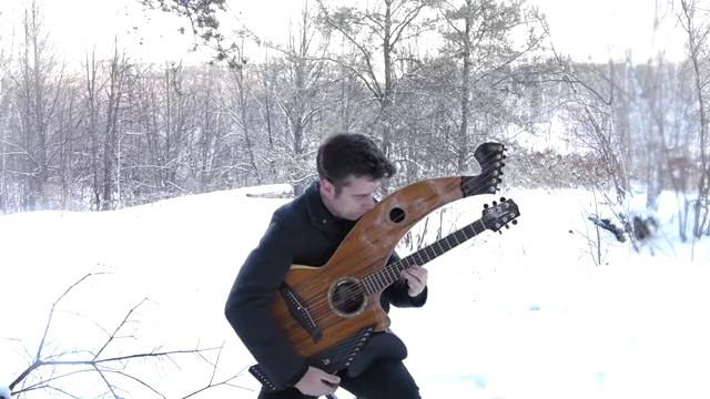 We Three Kings - 18 String Harp Guitar (Christmas Music)