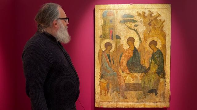 Размышления о Троице Памятник Святая Троица из Стефано-Махрищского монастыря кон. XV в.