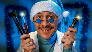 АСМР Доктор ЛОР Осмотрит и Почистит Твои Ушки и Проверит Слух (Тихий голос, французский акцент)