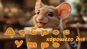 Доброе утро с пожеланиями добра | Спокойная открытка для родных и друзей