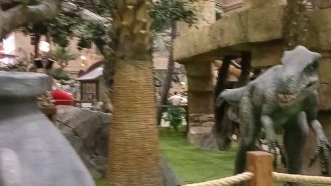 Аттракционы самого большого парка развлечений " Остров мечты ", экстремальное развлечение Храм огня