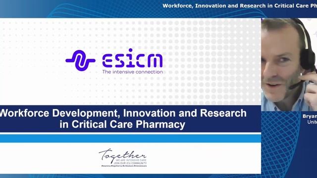 Critical Care Pharmacy webinars ESICM 25