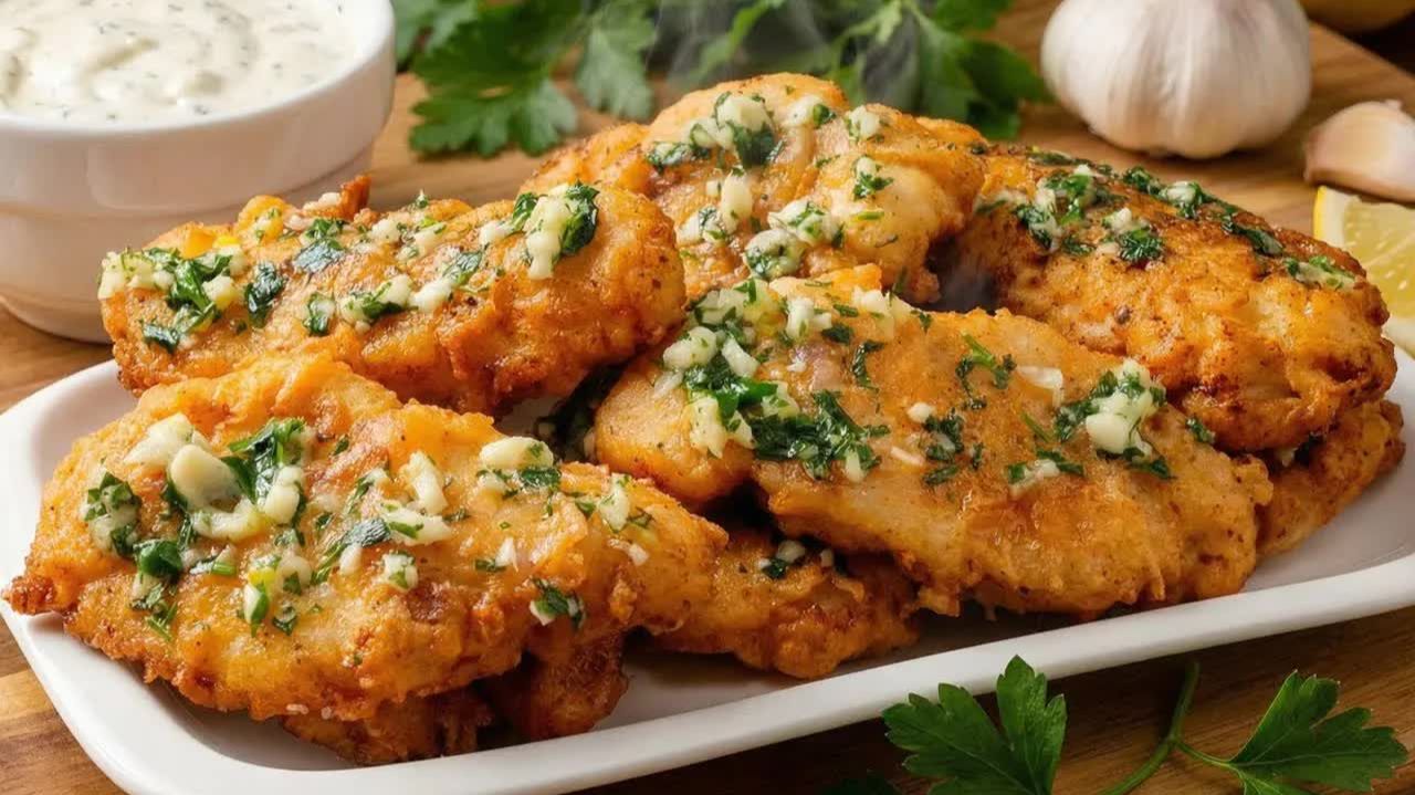 Мой любимый рецепт курицы! НЕЖНЯТИНА, КОТОРАЯ ТАЕТ ВО РТУ Сочная куриная грудка в чесночном соусе.