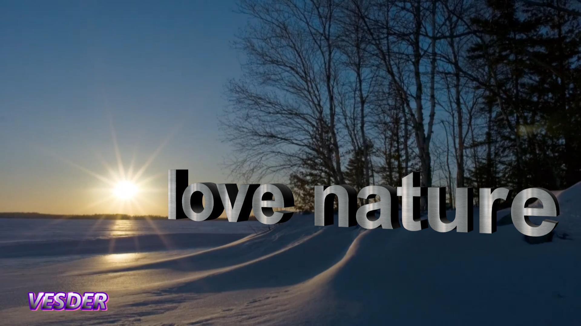 💖I love nature💖