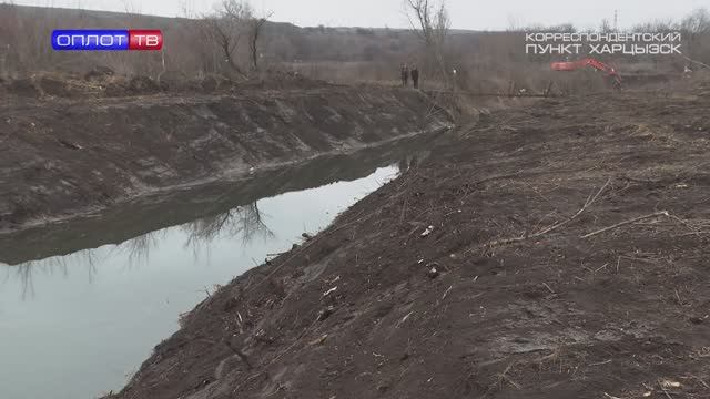 Расчистка русла Крынки