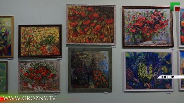 В Грозном прошло торжественное открытие выставки «Дорогами вдохновения»